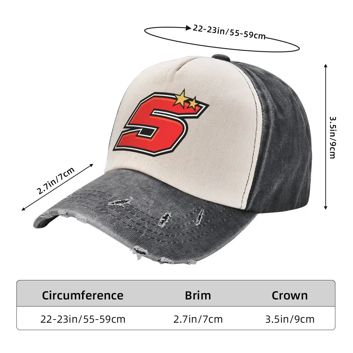 Johann Zarco Number 5, красная бейсболка 2022, бейсболка Wild Ball Hat, бейсболка, вечерняя шляпа, роскошная женская кепка, мужская одежда для гольфа, женская (art.: 3920cdacb7721) - 3920cdacb7721