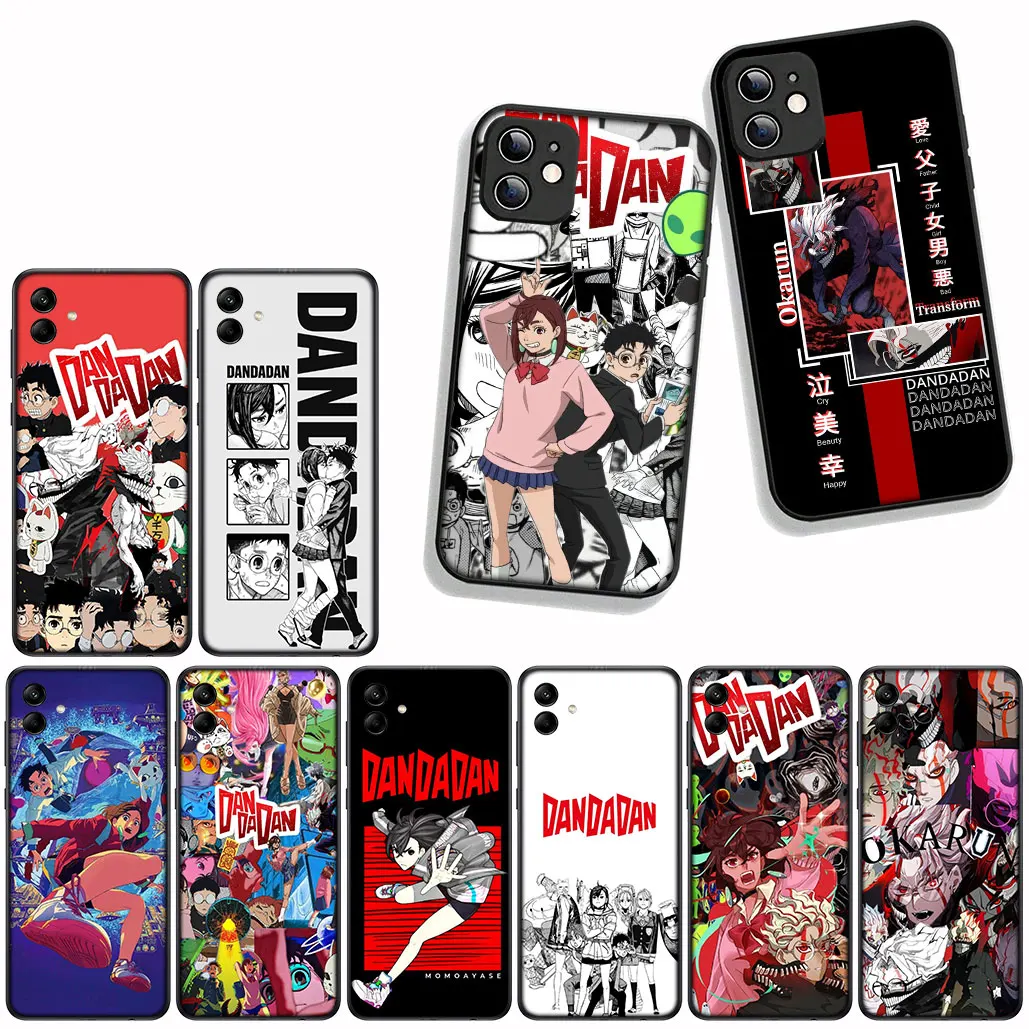 Чехол Funda Coque для Apple iPhone 15 14 16 Plus XS 13 11 12 Pro Max XR X 16E ProMax Чехол для телефона DAN DA DAN Momo Dandadan Okarun