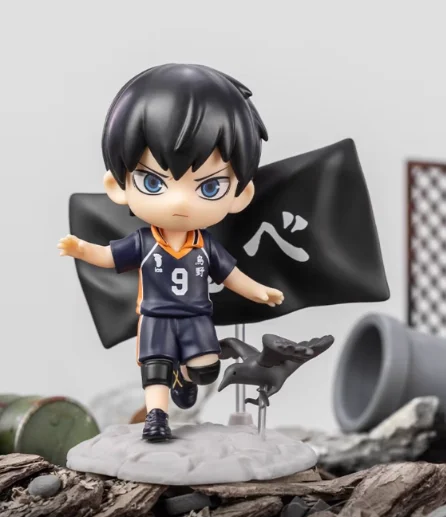 Фото Новый подлинный гонг Haikyuu!! Mystery Box мусорный сброс Decisive Battle Series фигурка слепая коробка Shoyo Hinata Tobio Kageyama подарочная игрушка №2