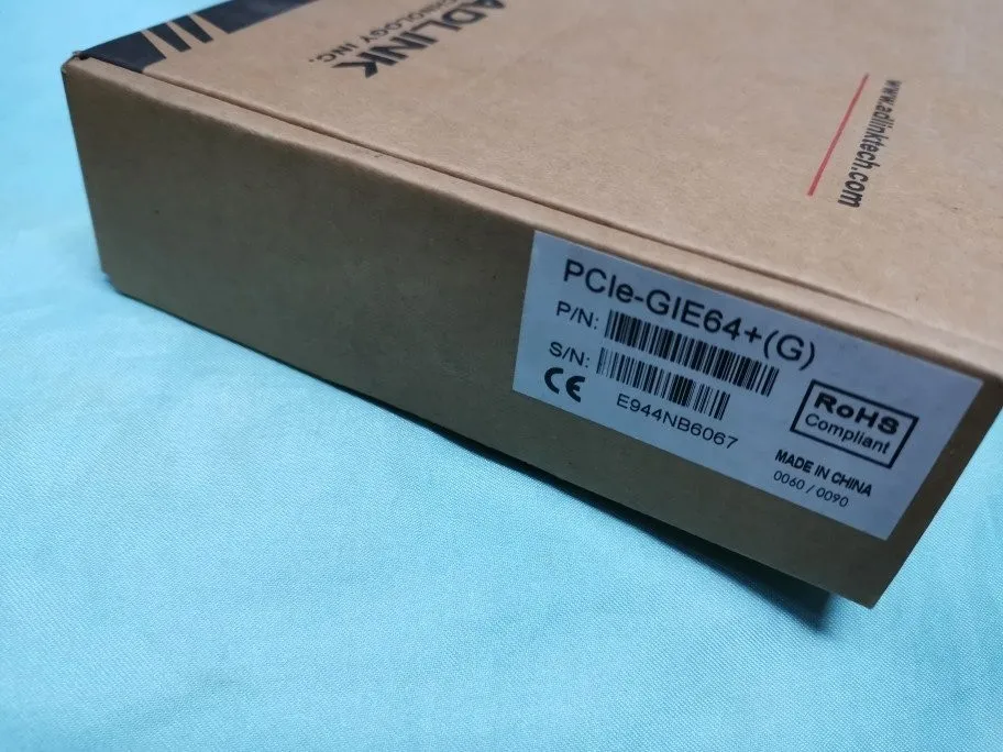 Новая карта захвата изображения ADLINK PCIe-GIE64 + промышленная камера PCIe PoE 4-портовая сетевая интерфейсная карта