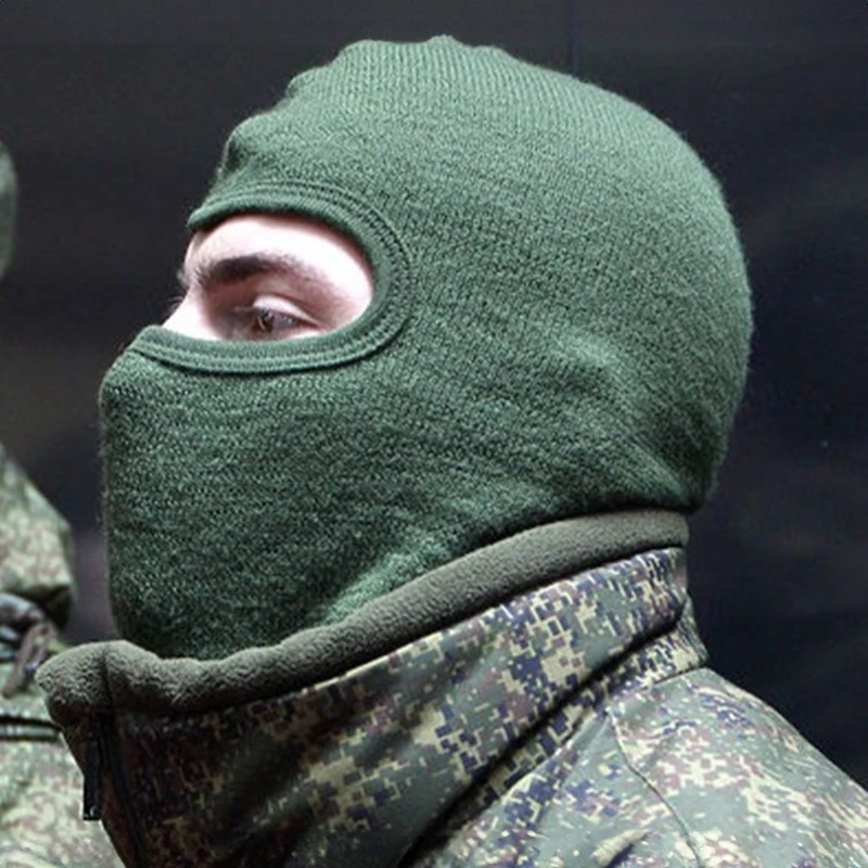 Русская маска на голову Vkbo, зимняя полная упаковка, утолщенная, морозостойкая, ветрозащитная, дышащая, удобная, тактическая маска для охоты на открытом воздухе