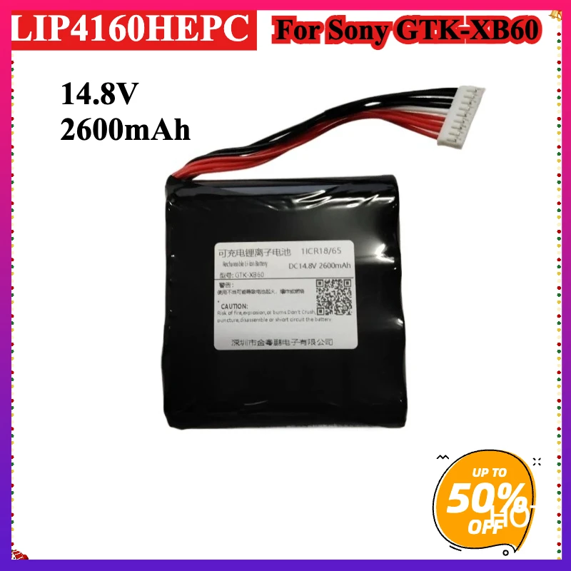 Для Sony GTK-XB60 динамик аудио батарея LIP4160HEPC высококачественная перезаряжаемая батарея совершенно новая