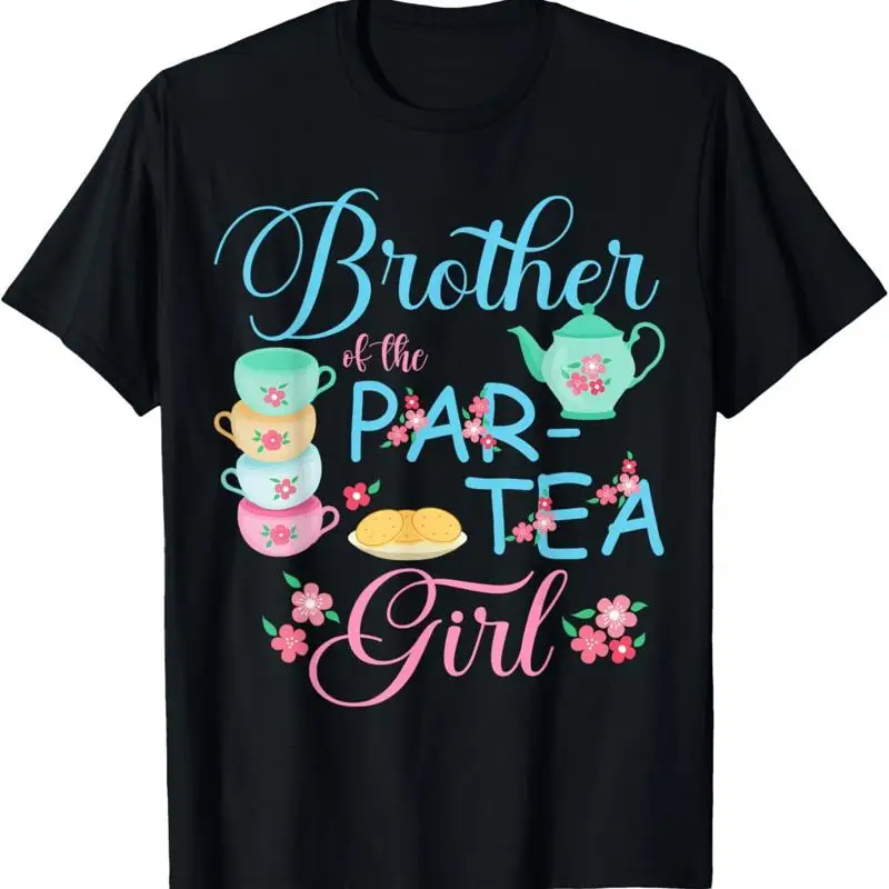 Футболка Brother Of The Par Tea Girl Time To Matching Family