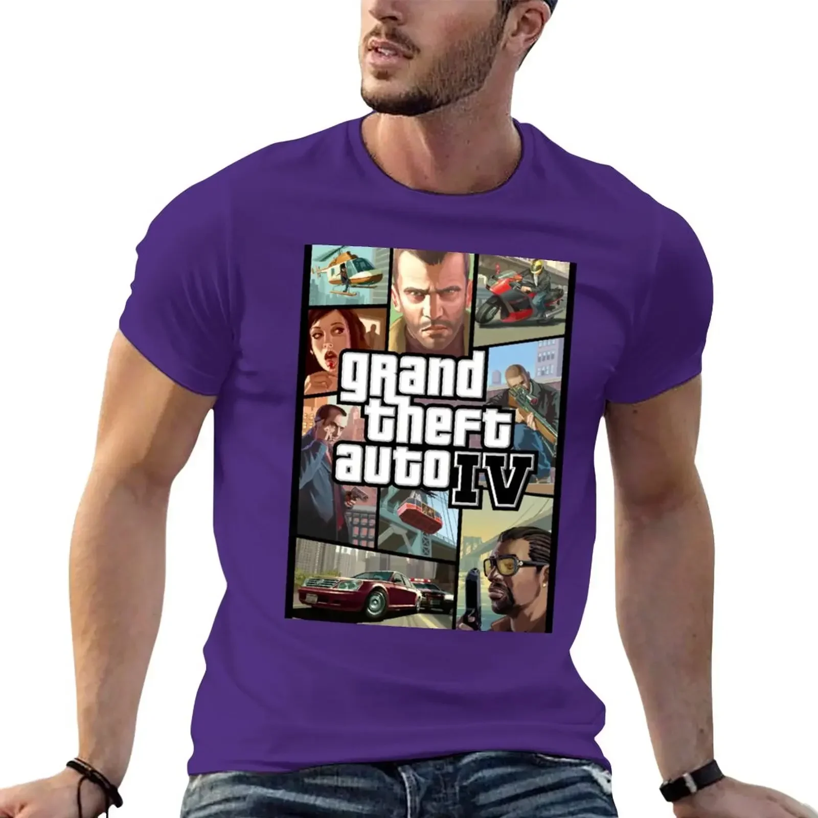 Новые Топы GTA IV, толстовка, Мужская блузка с рисунком аниме, мужские тяжелые костюмы с круглым вырезом, Новое поступление, винтажные хлопковые наряды в стиле Харадзюку (art.: 3920c8c289aab) - 3920c8c289aab