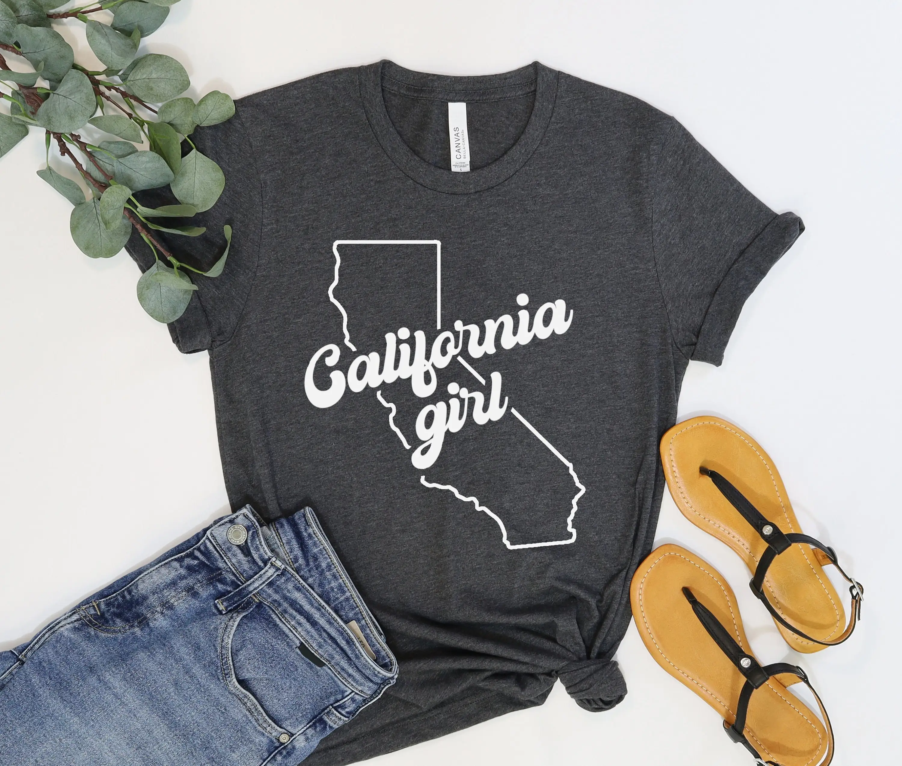 Футболка California Girl, женская государственная