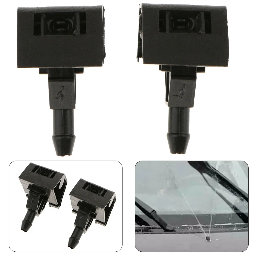 Фото Форсунки омывателя лобового стекла 28932JD000 для Nissan Qashqai N/S & O/S 2007-2014, пластиковые Сменные форсунки для лобового стекла №2