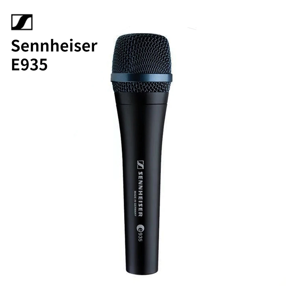 Оригинальный проводной микрофон Sennheiser E935, профессиональный студийный микрофон для прямого эфира, караоке, динамический микрофон для выступлений на сцене