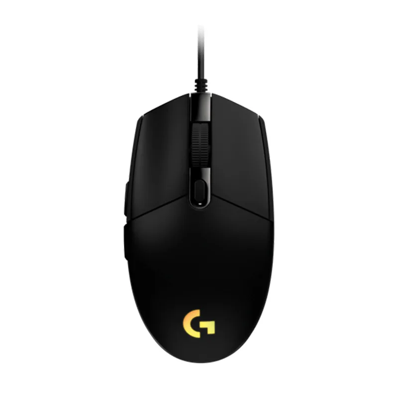 Мышь Logitech (G) G102 Проводная игровая мышь второго поколения RGB мышь с эффектом потокового света легкий дизайн простой и портативный