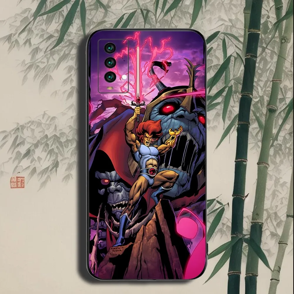 Фото Чехол для телефона Game T-ThunderCats для Xiaomi 11 Redmi Note 11 5G 8T 9A 9 10T Note 8 Pro Note 9 12SUltra, черный чехол №4