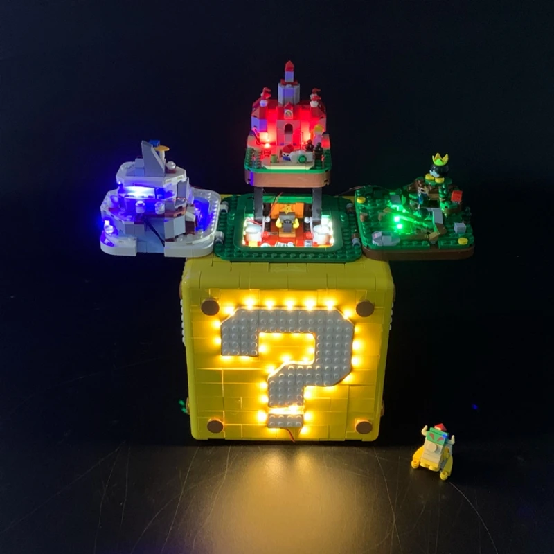 Набор Строительных Блоков, Совместимый С Lego — Технические Детали, 71395, Декоративная Лампа С Дистанционным Управлением