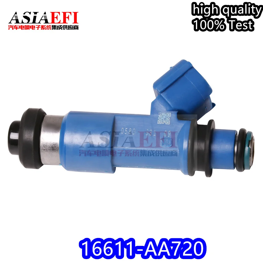 Фото 4 шт. Высокое качество OEM 16611-AA720 297500 -0580 Топливная форсунка для Subaru Forester EJ25 Impreza Wrx Sti 2,5 л 16611AA720 №2