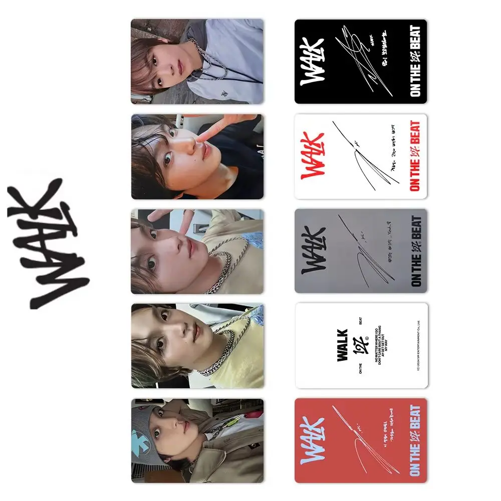 KPOP N-127 Альбом HAECHAN WALK Персональные фотокарточки TOO BAD ON THE BEAT Фотокарточки для селфи HAECHAN Fans Gifts Collection