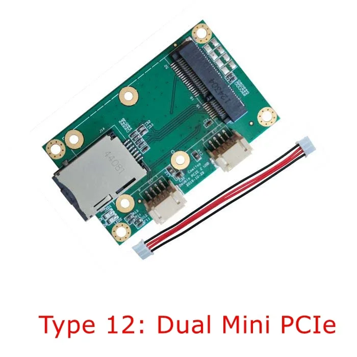 Промышленный мини-адаптер PCIe 4G LTE к USB со слотом для карты SIMUIM для беспроводного модуля WWANLTE 3G4G (art.: 3920cd5ca63ff) - 3920cd5ca63ff