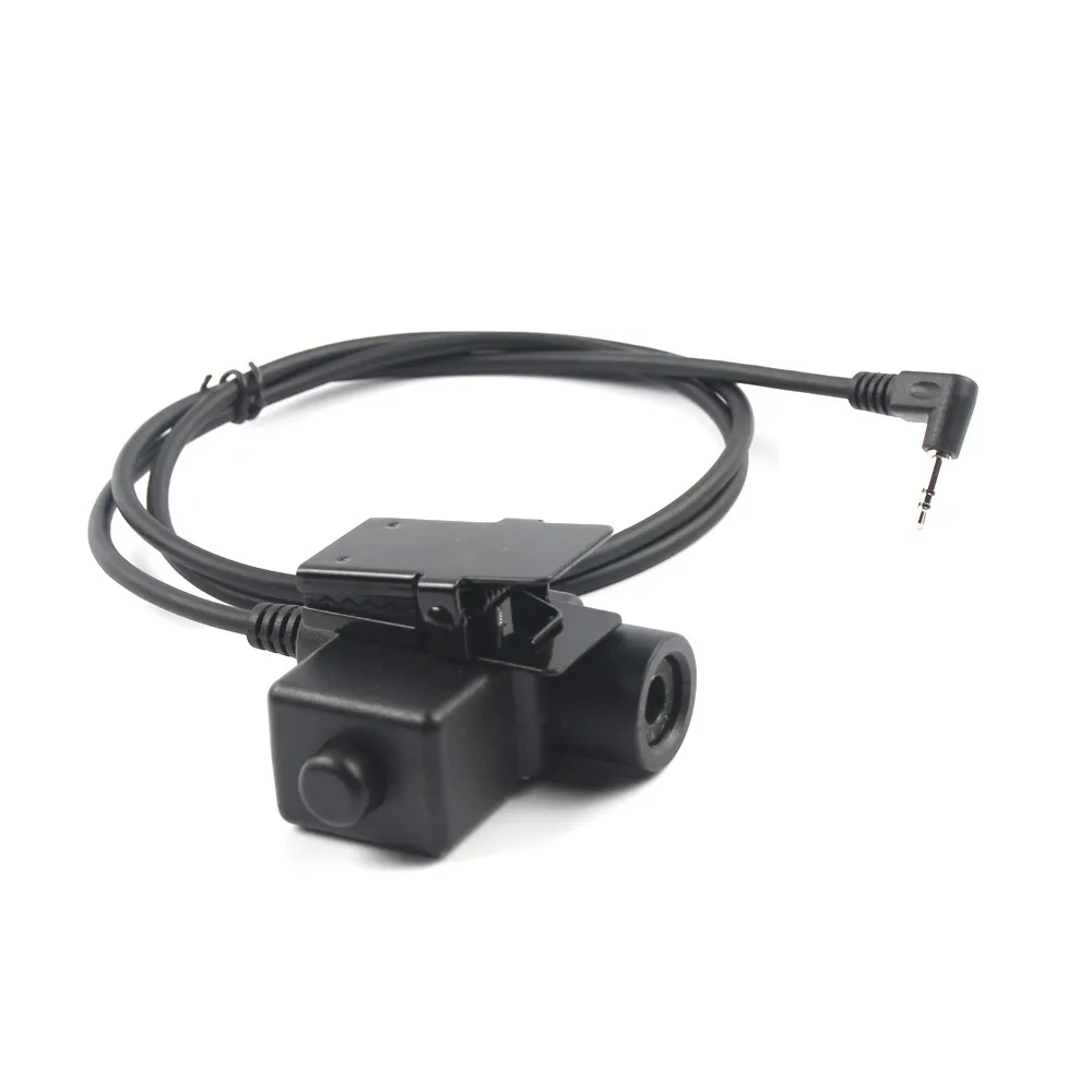 1pin 2,5 мм рация радио тактическая гарнитура адаптер U94 PTT для Motorola T5620 T6200 6200C TKLR T3 T6 TYT TH3R Hytera TC320