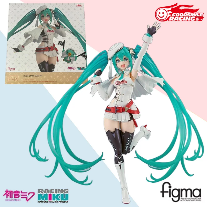 Оригинальная фигурка GSR SP-161 Racing Miku 2023, версия. Хацунэ Мику GT Project аниме кукла модель коллекция украшения игрушка-сюрприз подарок
