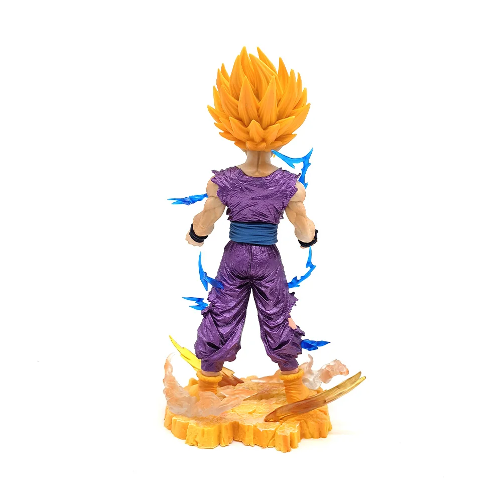Фото 26 см Dragon Ball Gohan аниме фигурка Super Saiyan 2 Gohan фигурки статуя Gk Dbz ПВХ Коллекционная модель куклы игрушки подарки №2