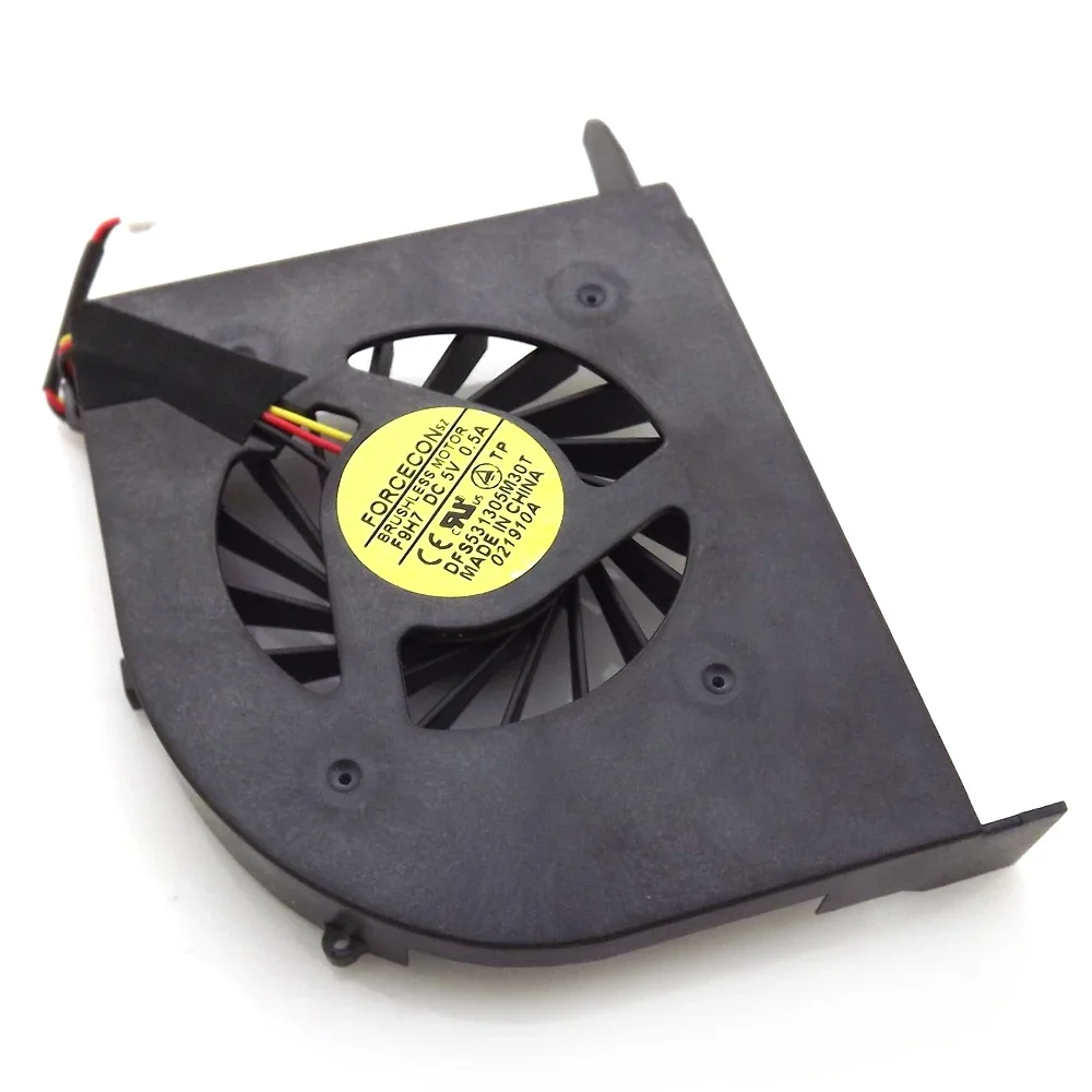 Фото Бесплатная доставка Новый DFS 531305 M30T F8R5 DC5V 0,5A для HP Pavilion DV6 DV6-2000 DV6-2100 кулер процессора ноутбука охлаждающий вентилятор №3
