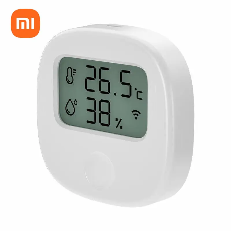 Беспроводной переключатель xiaomi mijia для датчика температуры и влажности была подключена через приложение Mi Home для интеллектуальной связи.
