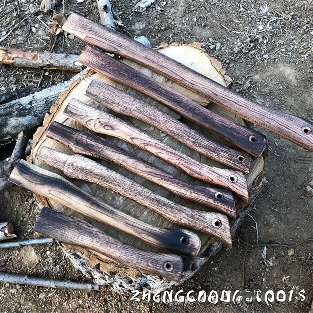 Фото Для Tomahawk Battle Axe Survival Gear Открытый Кемпинг Высокое качество Аока Карбонизированная ручка топора 27-43 см №3