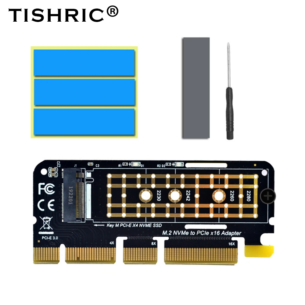 5/10 шт. M.2 NVME к PCI-E 3.0 4x 8x 16x Твердотельный накопитель Плата расширения SSD Поддержка твердотельного накопителя NVME M.2 Жесткий диск