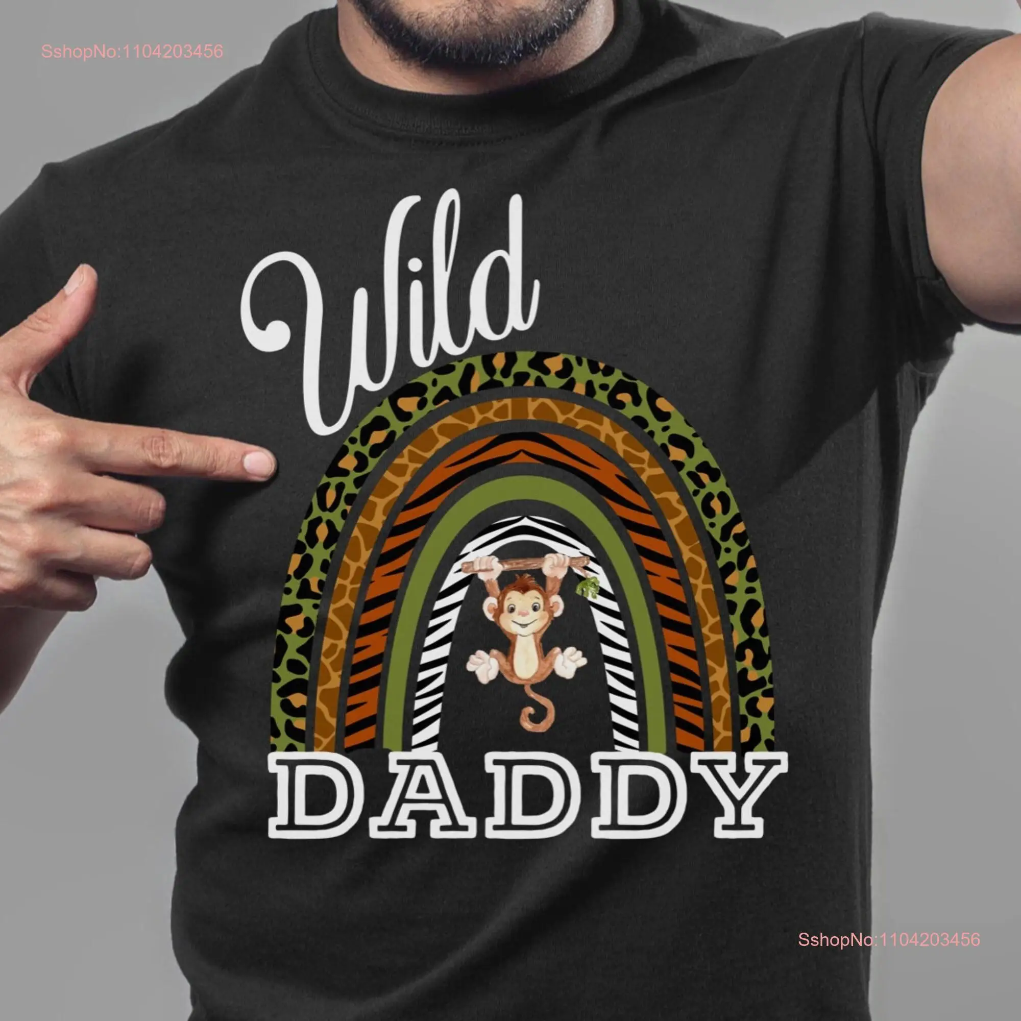 Family Wild One T Shirt Jungle Safari 1st Birthday Matching Zoo Outfit BOHO long or short sleeves