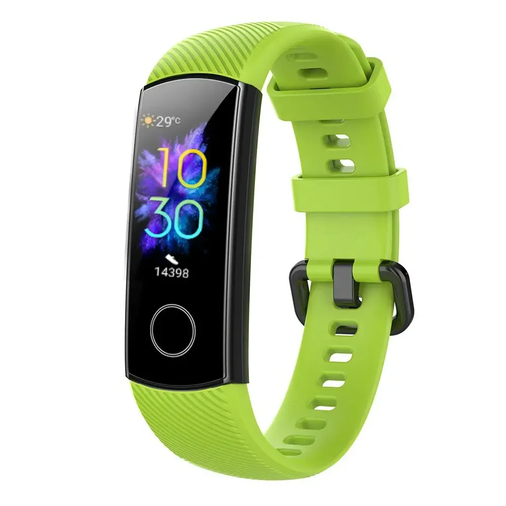 Фото Спортивный браслет, сменный ремешок для часов Honor Band 5 4, силикон №2