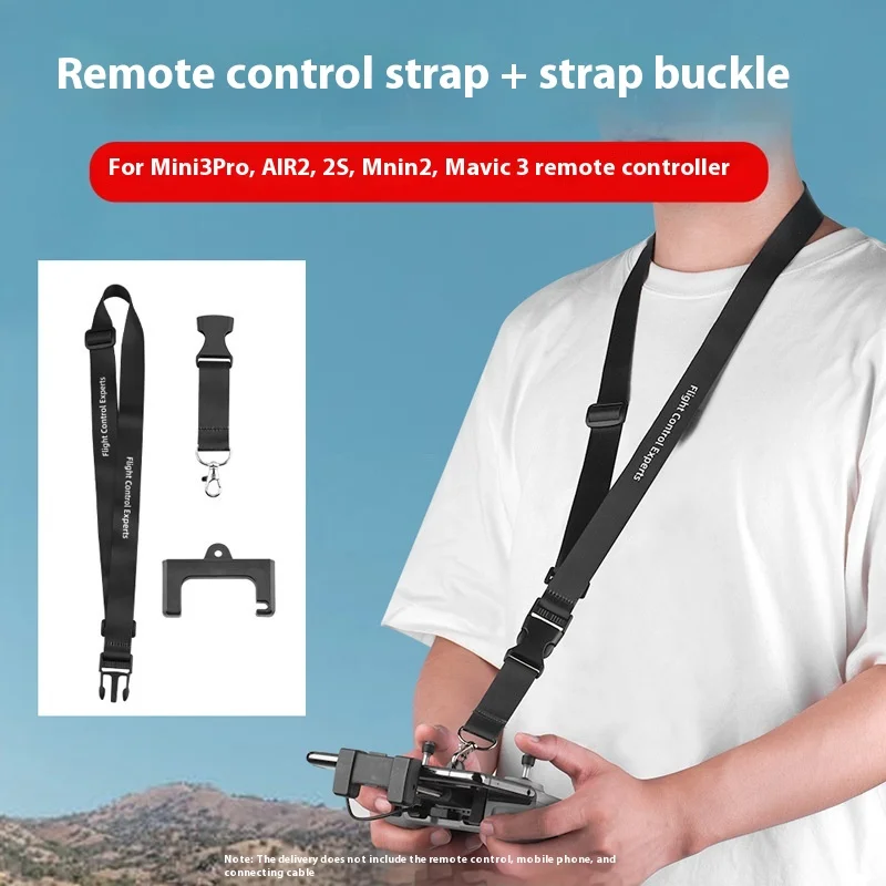 Фото Подходит для: пульт дистанционного управления Mini 3 Pro, AIR 2, 2S, Mnin 2, Mavic 3/ремешок для пульта дистанционного управления DJI MINI2/4PRO NEO Lanyar №2