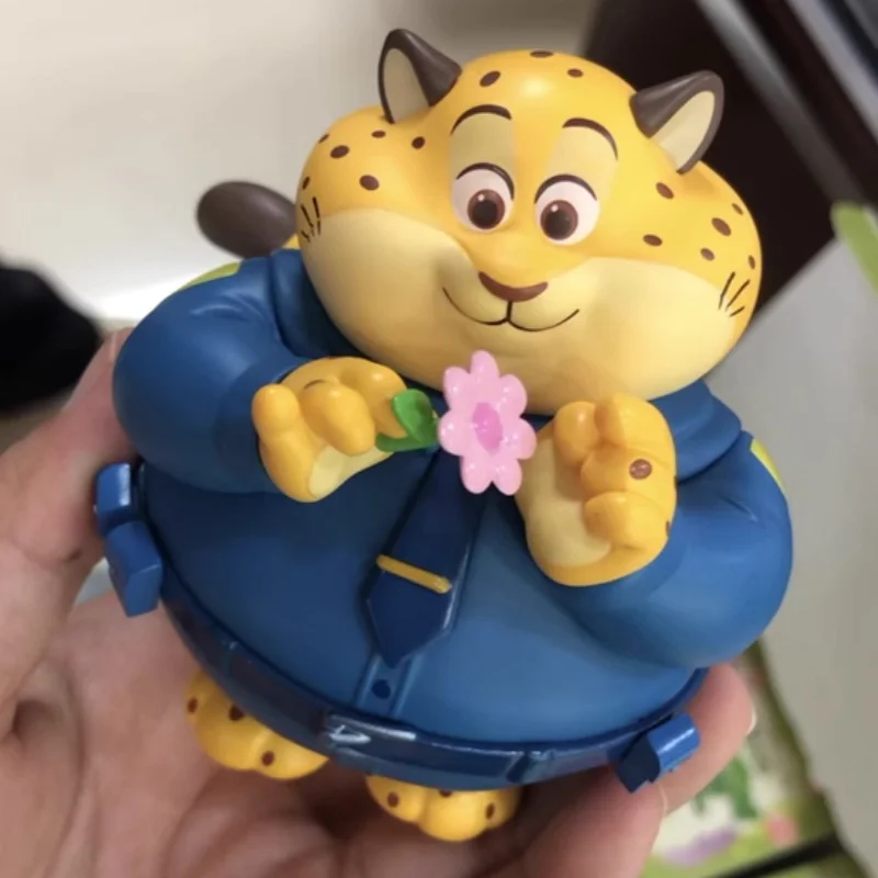Фото В наличии Disney Zootopia мультфильм Джуди Ник Ленивец аниме Fgiure Kawaii модель настольный орнамент игрушки подарок на день рождения №4