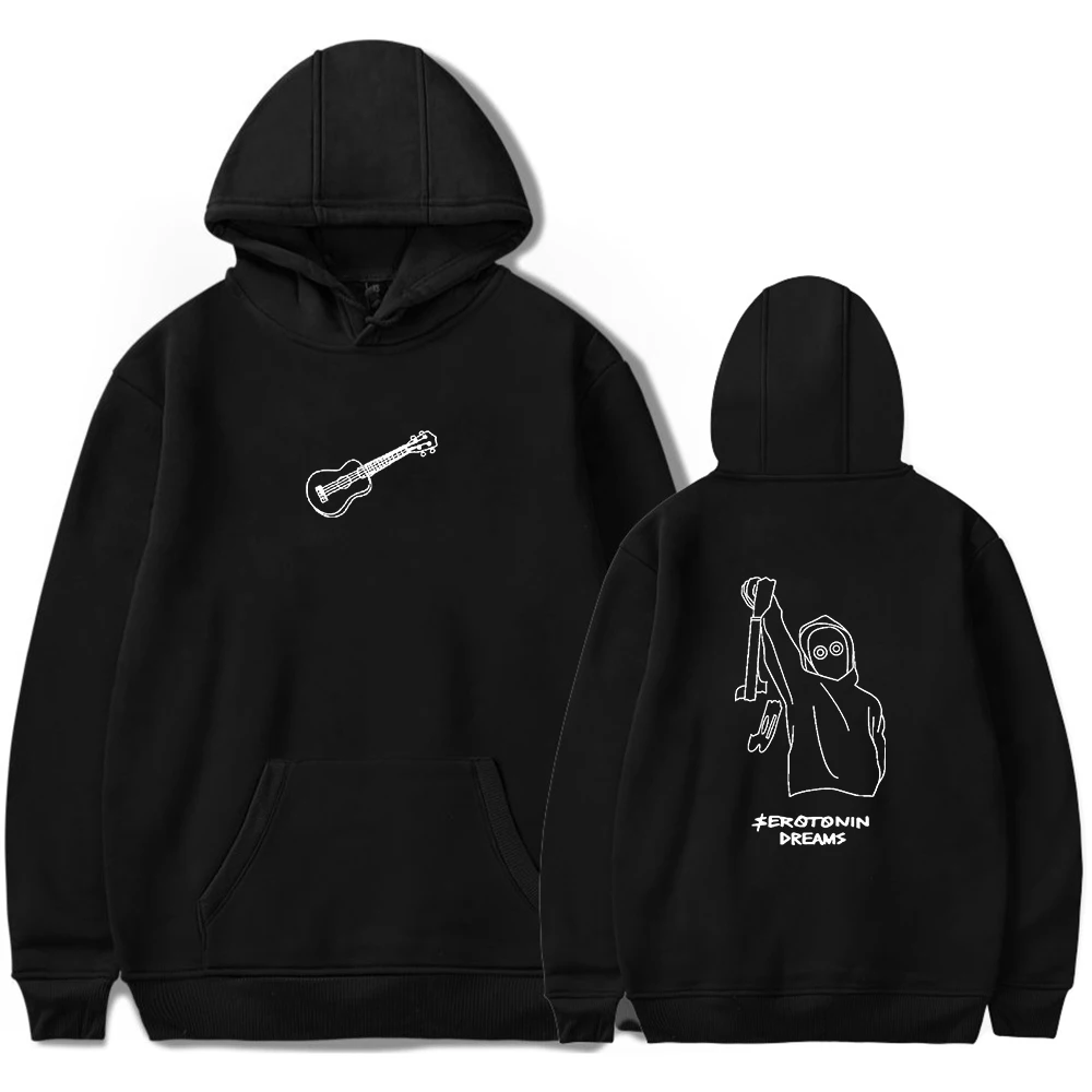 Фото Толстовка Boywithuke Merch с капюшоном, новинка, альбом серотонина, мечты, мужские хип-хоп панк Y2k, толстовка Boywithuke, повседневные пуловеры в стиле Харадзюку №3