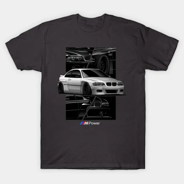 Футболка E46 Rocket Bunny с круглым вырезом и коротким рукавом