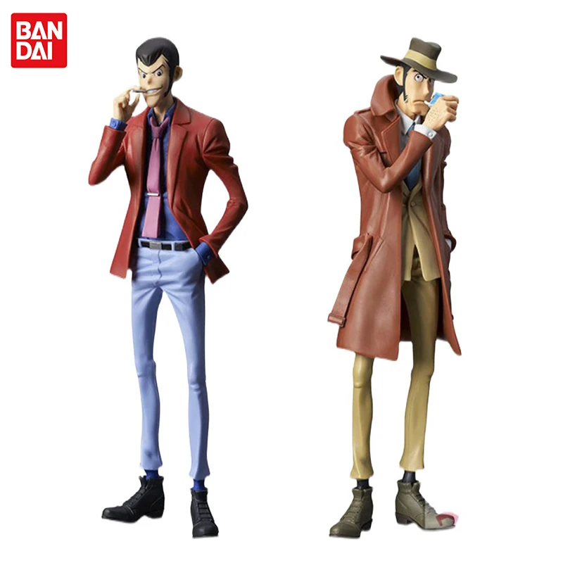 Фигурки героев аниме Bandai оригинальные Lupin, третья часть, 5 MSP 3, Zenigata Kouichi, модель, игрушки для детей, подарок, коллекционная