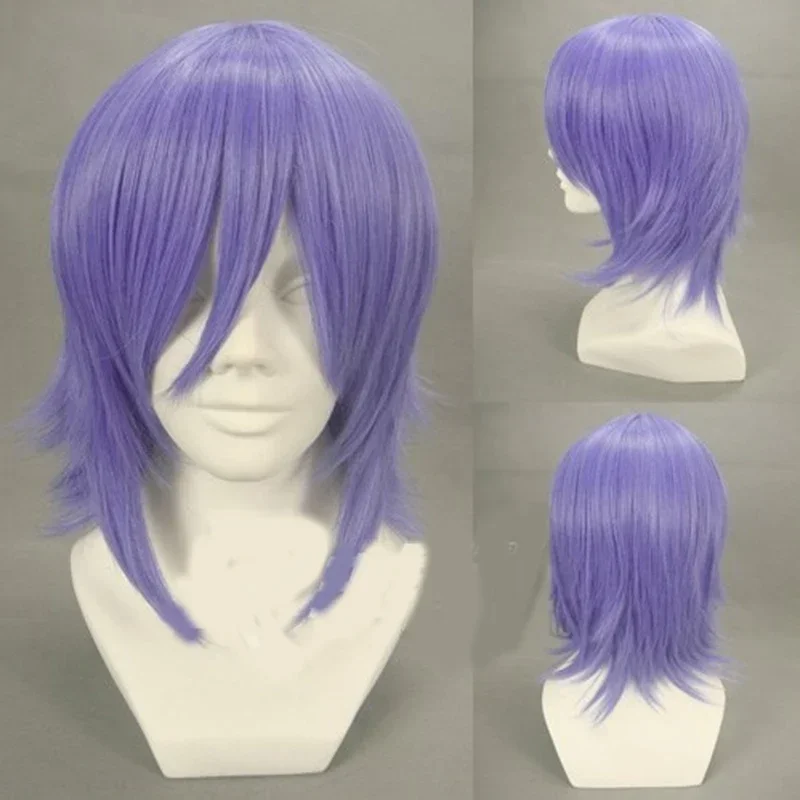 HAIRJOY Синтетические волосы Pandora Hearts Xerxes Break Светло-фиолетовый парик для косплея E