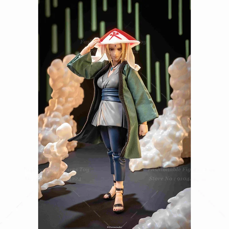 SHF 112 Женская ветровка-солдат Камен, пальто, шляпа, японский ниндзя, аниме, униформа Наруто с железной проволокой, подходит для экшн-фигурки 6 дюймов (art.: 3920ce83626a4) - 3920ce83626a4