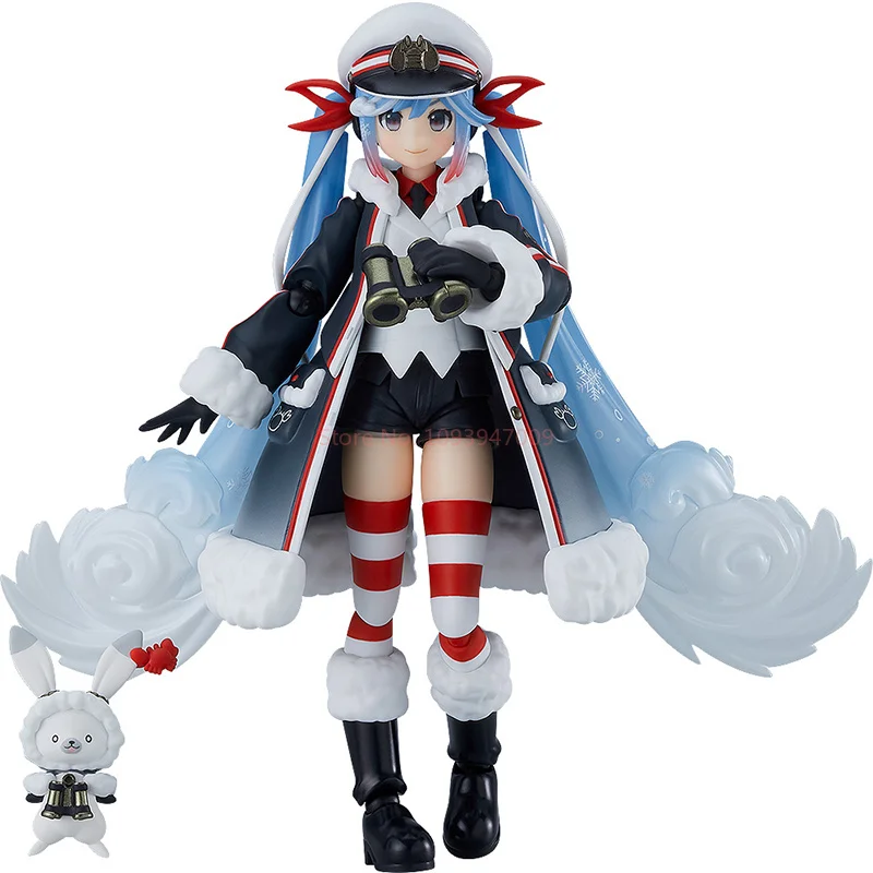 Официальная лицензированная фигурка Max Factory Figma Snow Miku Grand Voyage Ver, шарнирная фигурка, коллекционная аниме, декор для рабочего стола, подарок (art.: 3920cd77f08f8) - 3920cd77f08f8