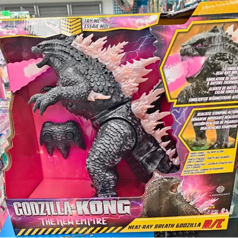 Новинка, в наличии, Подлинная модель Godzilla с дистанционным управлением, улучшенная большая модель Godzilla, подвижная модель с дистанционным управлением, подарок