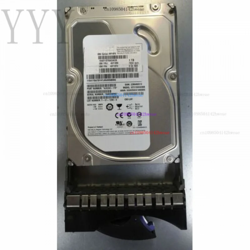 95% новый для жесткого диска IBM 1 ТБ 3,5 дюйма 7,2 КБ 6 ГБ NL SAS HDD 49Y1880 49Y1876 49Y1879