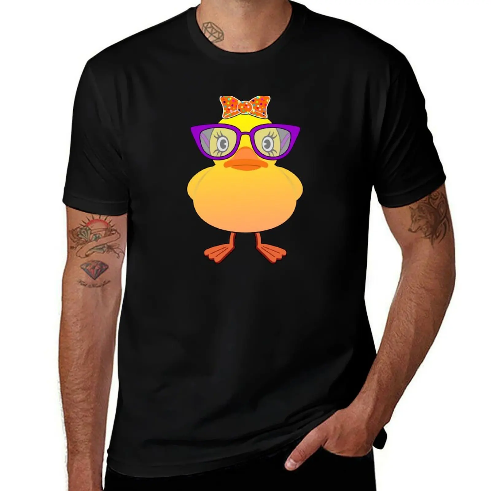 Футболка Rubber Duck Ducky, мужские облегающие хлопковые футболки, футболка высокого качества