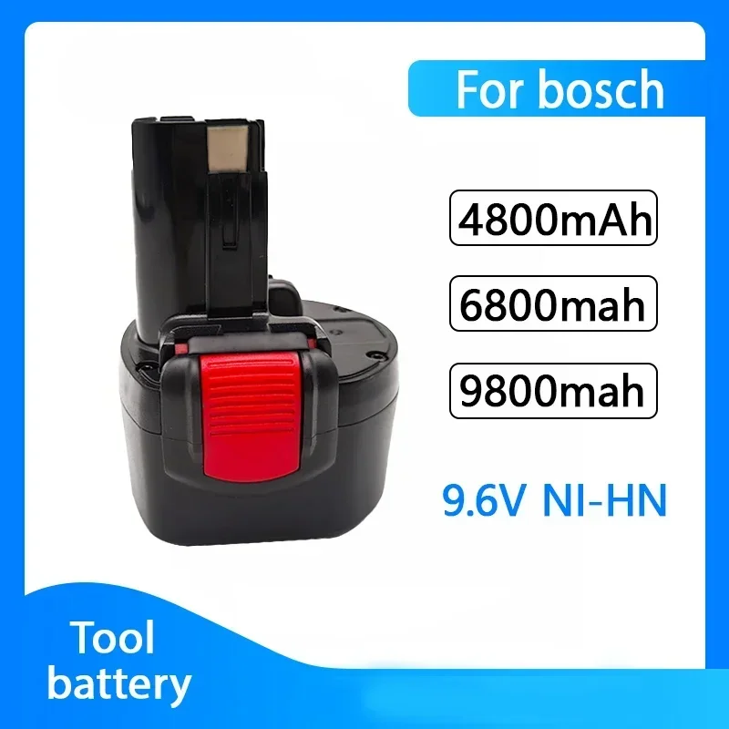 Оригинальный аккумулятор Bosch 9,6 В 4800 мАч для BAT048 NI-MH, аккумулятор для электроинструментов Bosch PSR 960 BH984 BAT048 BAT119 L50