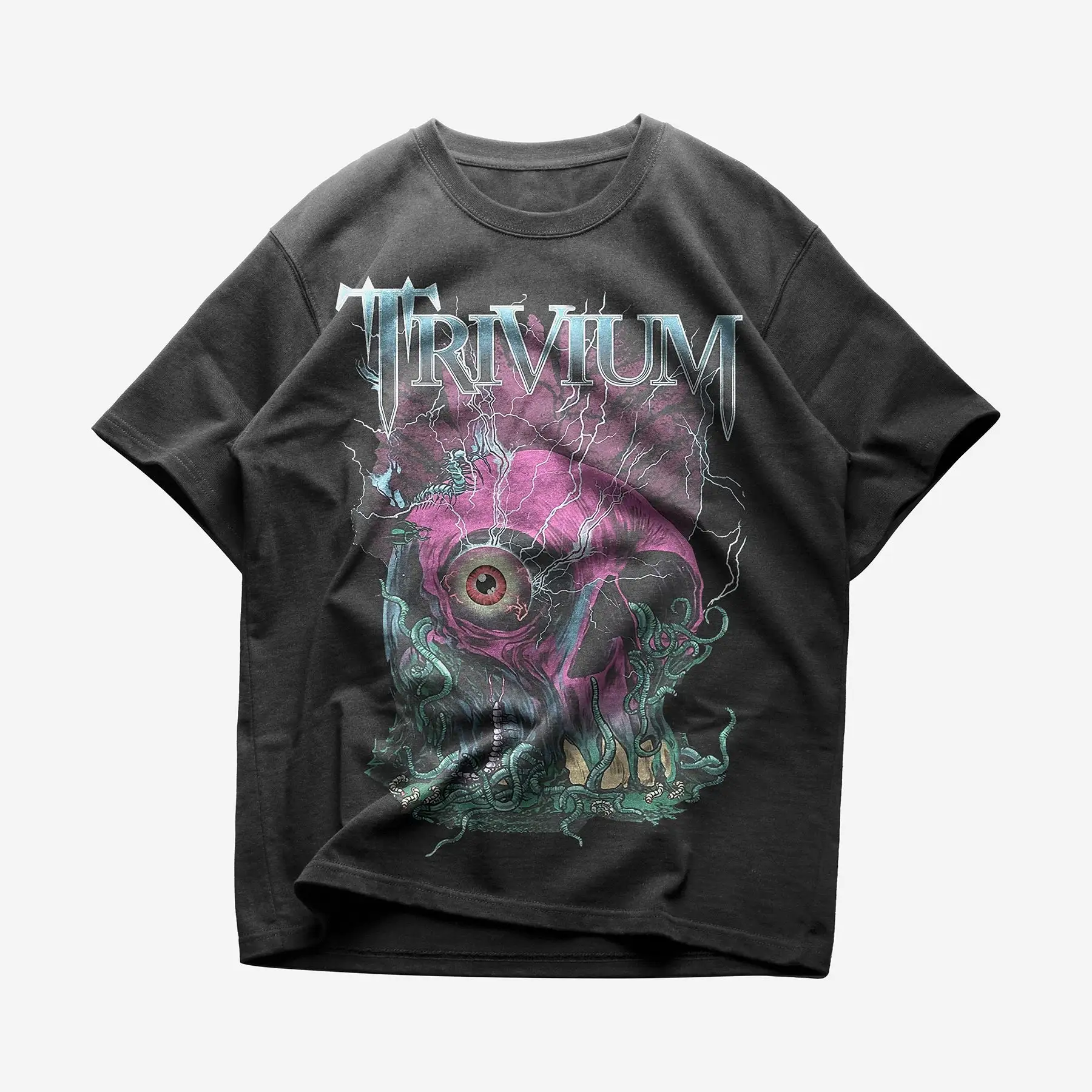 Лидер продаж, футболка Trivium, металлическая музыкальная рубашка, высококачественный тяжелый хлопок