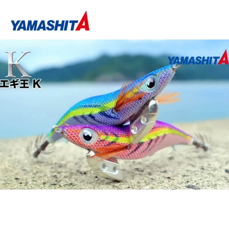Японская искусственная приманка YAMASHITA EGI OH K 2,5-11 г, деревянные креветки, крючок для кальмара, импортная Высококачественная приманка для каль...