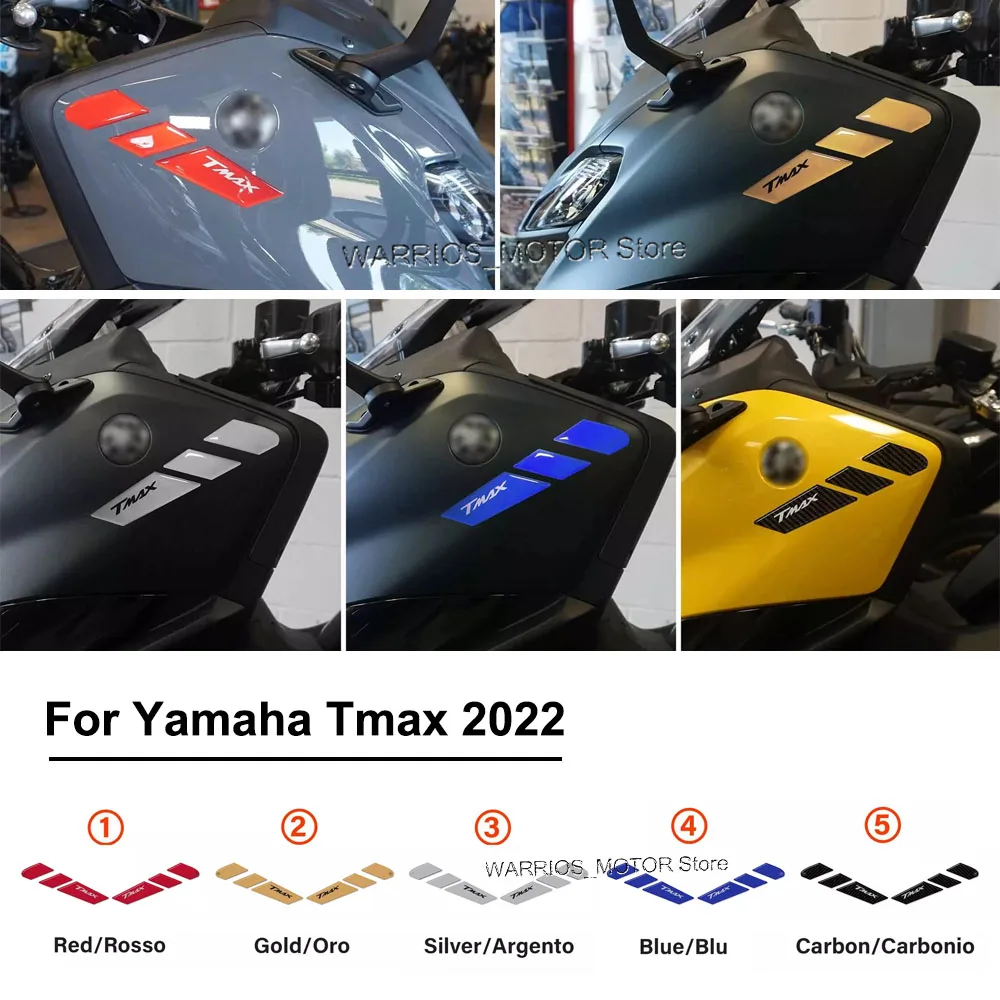 For Yamaha T-max Tech Max Tmax560 Tmax 560 2022 Motorcycle Front Protection Stickers Waterproof Decal