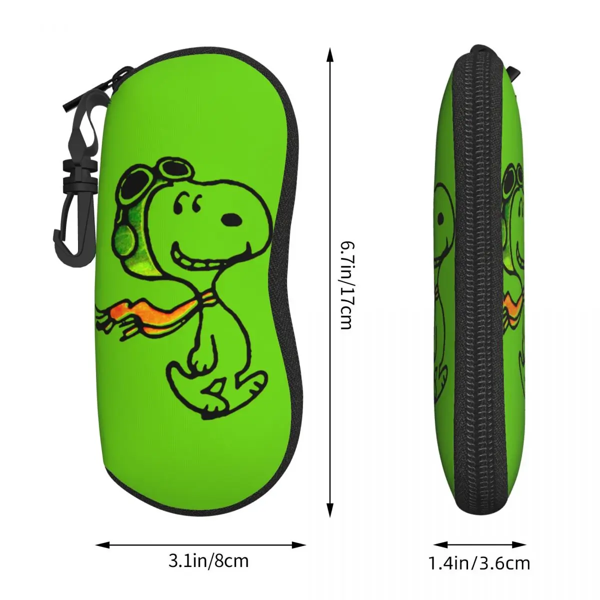 Фото Пользовательские S-snoopys Flying Ace Shell защитные чехлы для очков модный чехол для солнцезащитных очков чехол для очков №3