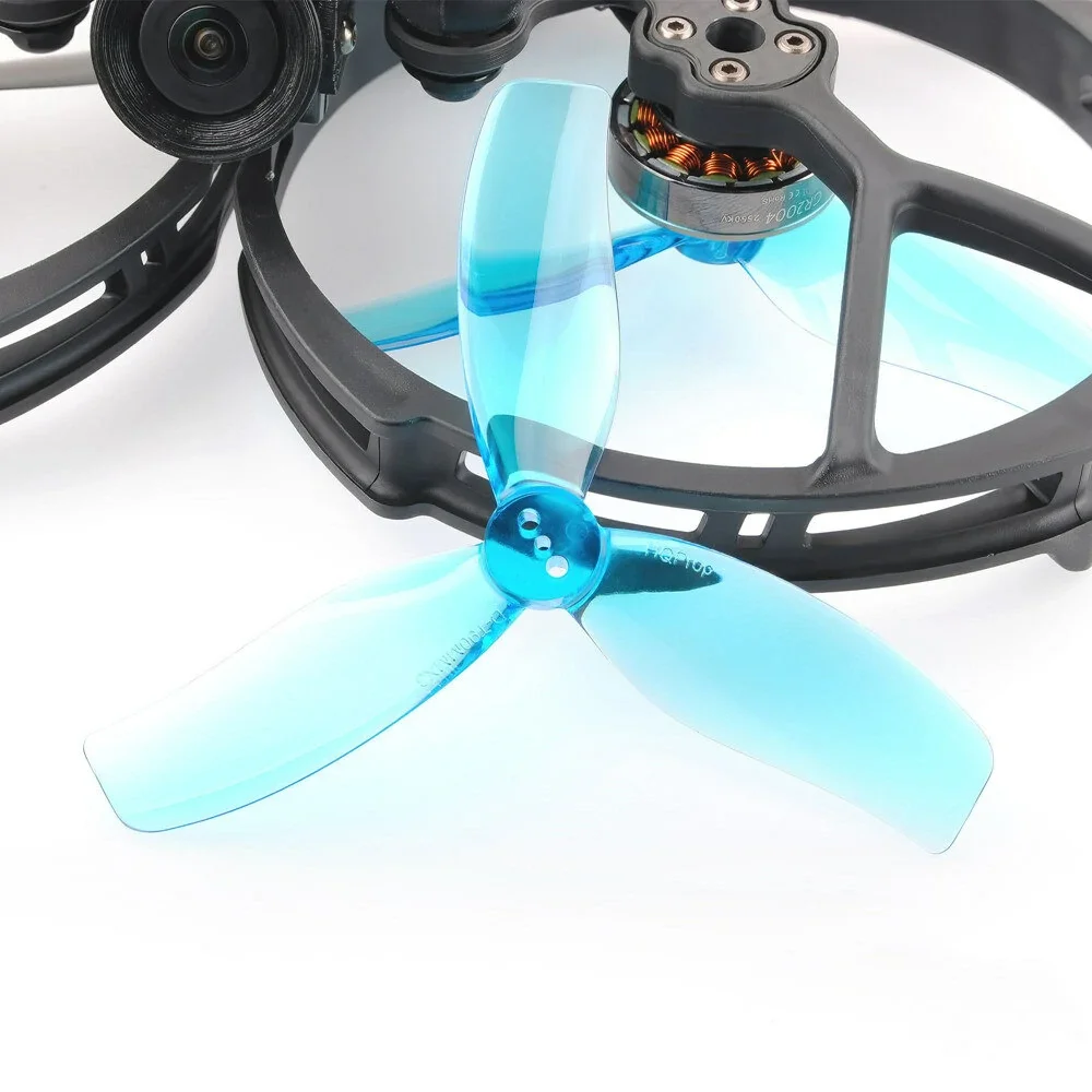 2 пары пропеллеров HQProp Duct-T90mmx3, синий CW CCW для Geprc Cinelog35 Cinewhoop FPV Racing RC Drone