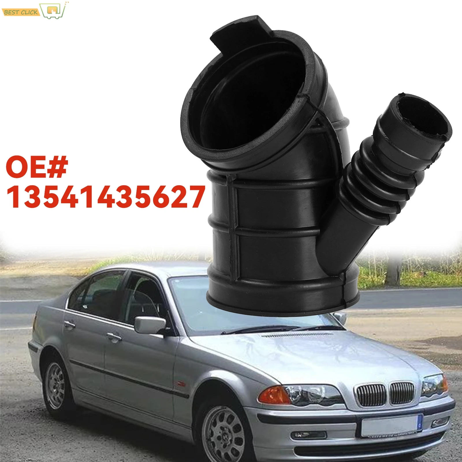 Шланг для очистки воздухозаборной трубы для BMW 3ER 5ER E46 320i 323i 325i 328i 330i E39 Z3 E36 M52 M54 525I 528I 1435627 13541705209