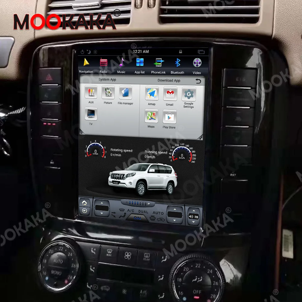 Фото Автомагнитола PX6 для Mercedes Benz R280 R300 R320 R350 R450 2005-2014, 4 + 64 ГБ №1