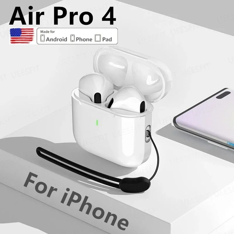 Оригинальные наушники Air pro, Bluetooth 5,3, наушники-вкладыши, игровая гарнитура для телефонов iPhone, Apple, Xiaomi, Android