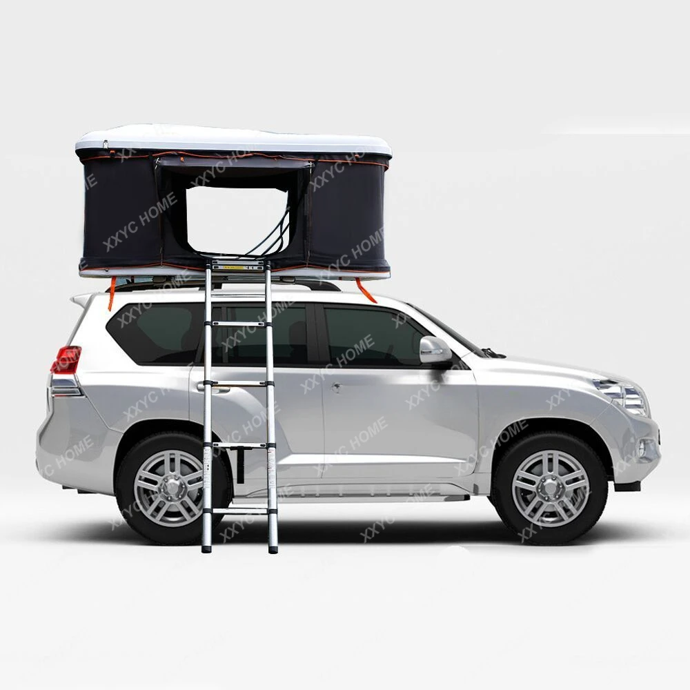 Фото Tienda campaña plegable para techo coche, carpa grande concha dura para 2-3 людей, aventura al aire libre №3