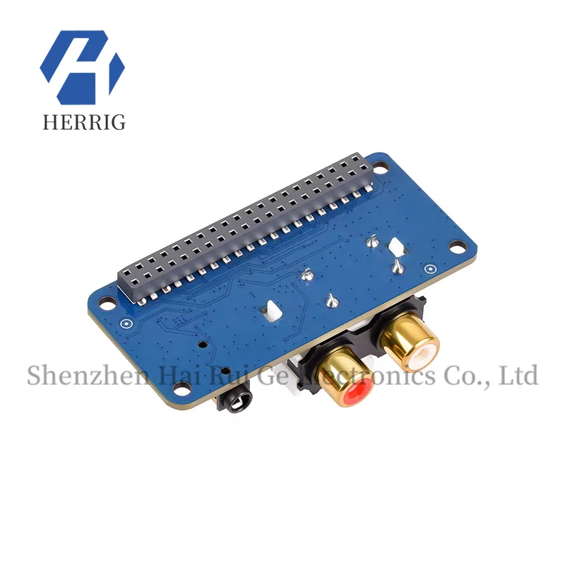 Фото Плата адаптера аудиодекодера Raspberry Pi 5/4B DAC PCM5122 Плата расширения стереокодека HIFI №3