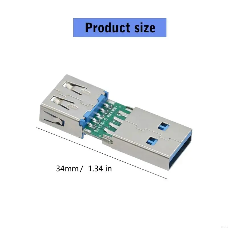 Travel USB Мужчина -Женский адаптер с платой поддерживает передачу данных R58A (art.: 3920cce16faf6) - 3920cce16faf6