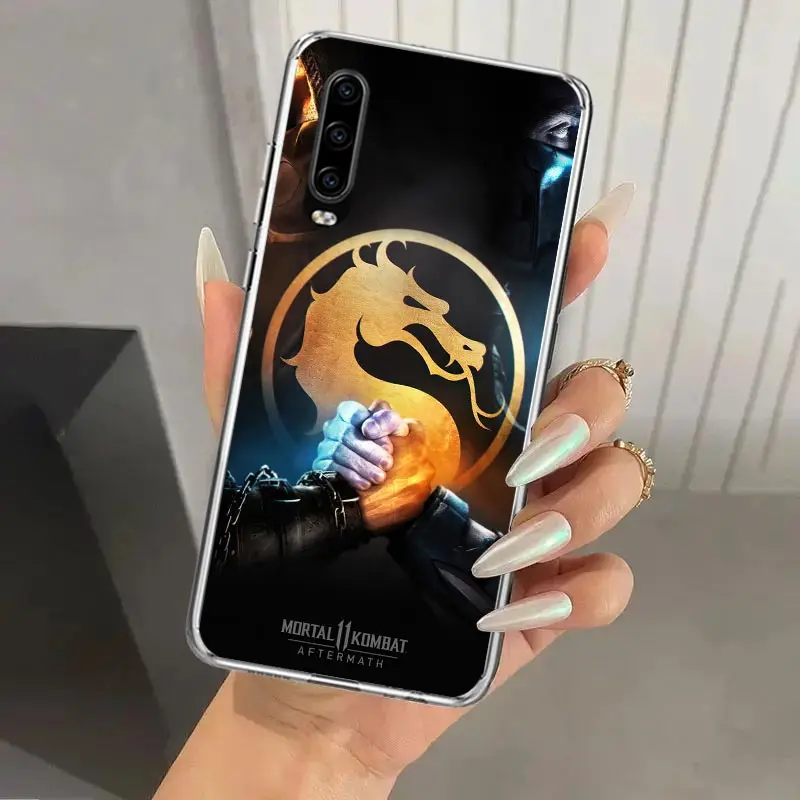 Фото Чехол для телефона Mortal Kombat для Huawei P40 P30 P20 P10 Pro Mate 20 10 Lite P Smart Z Y5 Y6 Y7 Y9S, мягкий чехол с принтом №2